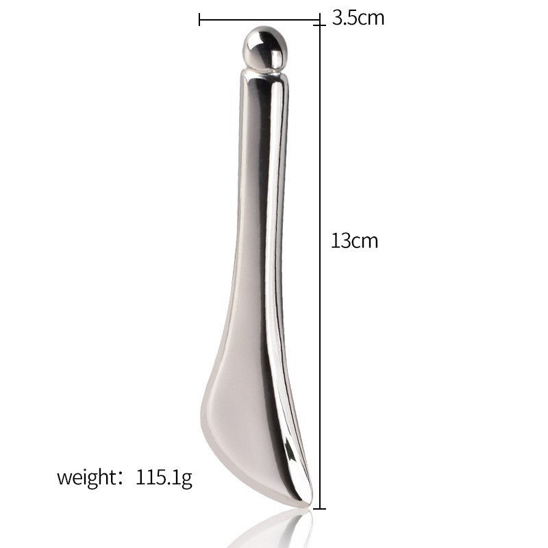 Stainless Steel S-Shaped Gua Sha Tool for Deep Tissue