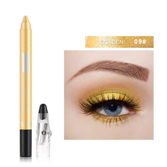 Waterproof Pearlescent Eyeshadow Pen - Long Lasting Shine