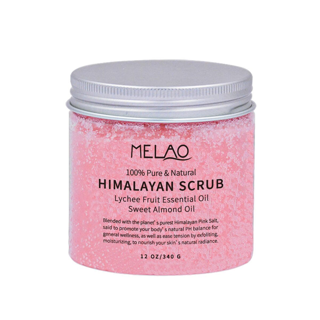 Himalayan Salt Body Scrub for Deep Cleansing and Exfoliating