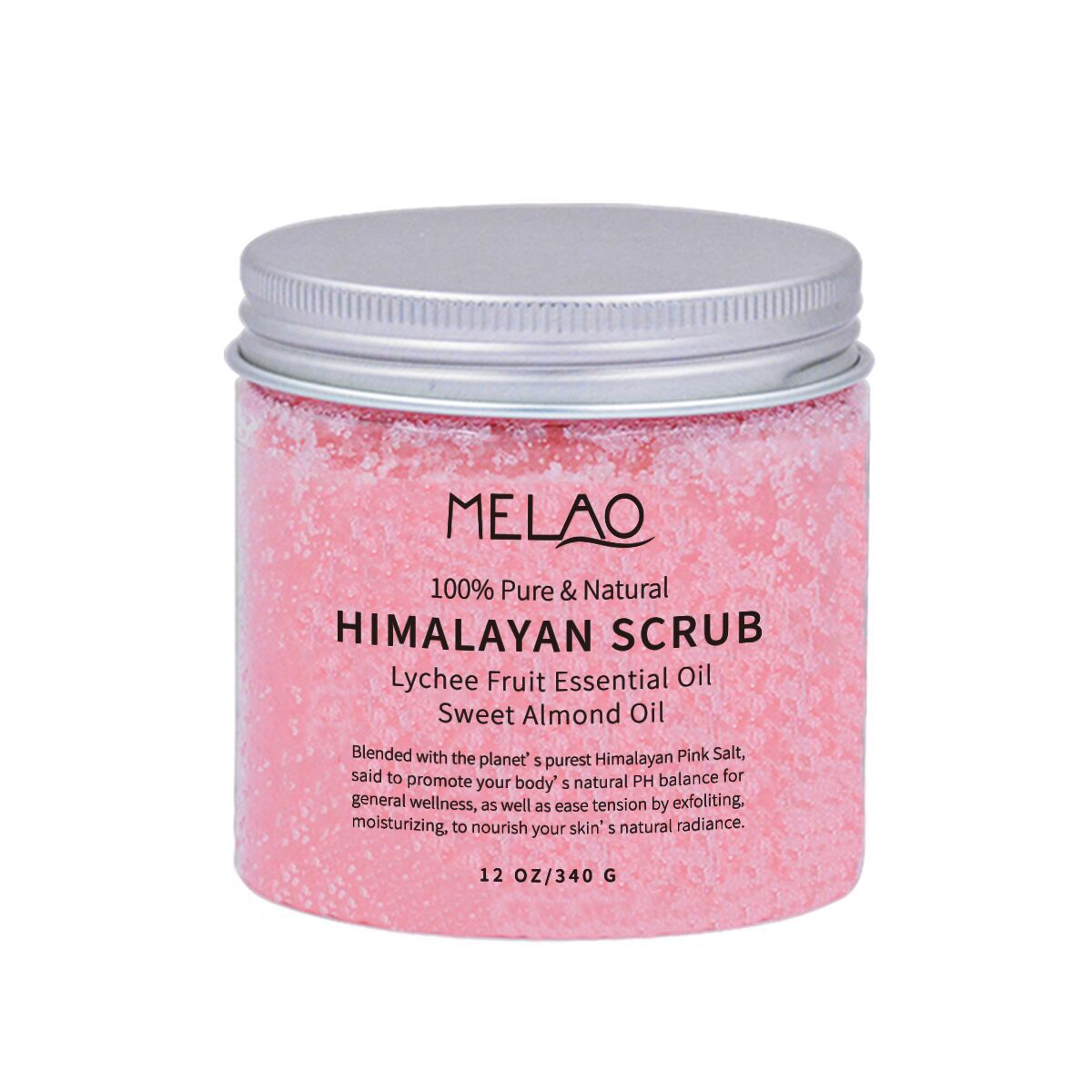 Himalayan Salt Body Scrub for Deep Cleansing and Exfoliating