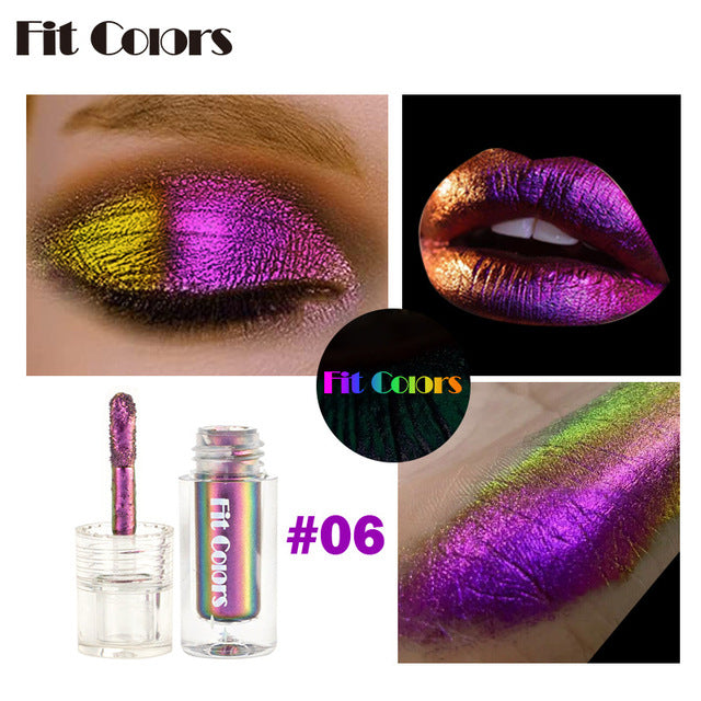 Aurora Long Lasting Multi Chrome Eyeshadow Pigments