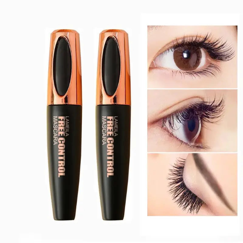4D Silk Fiber Voluminous Mascara - Waterproof & Long-Lasting
