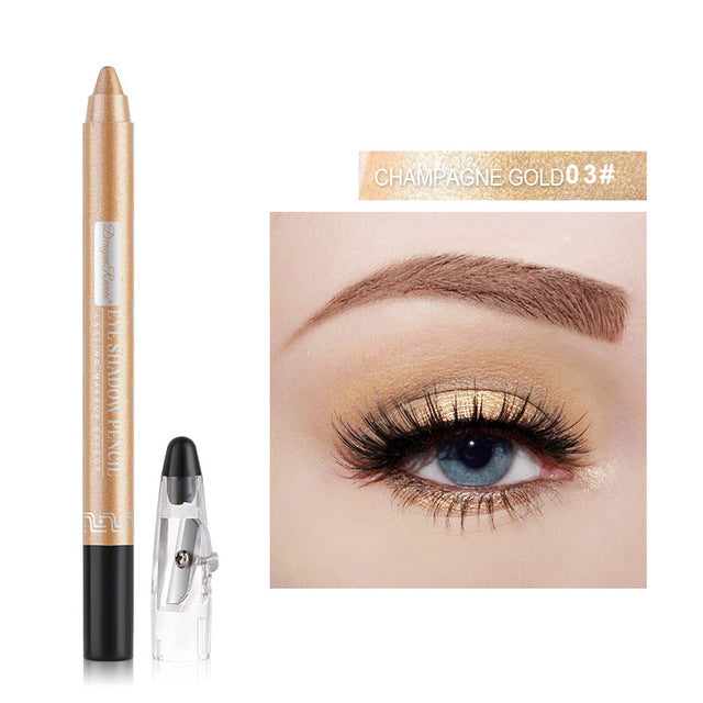 Waterproof Pearlescent Eyeshadow Pen - Long Lasting Shine