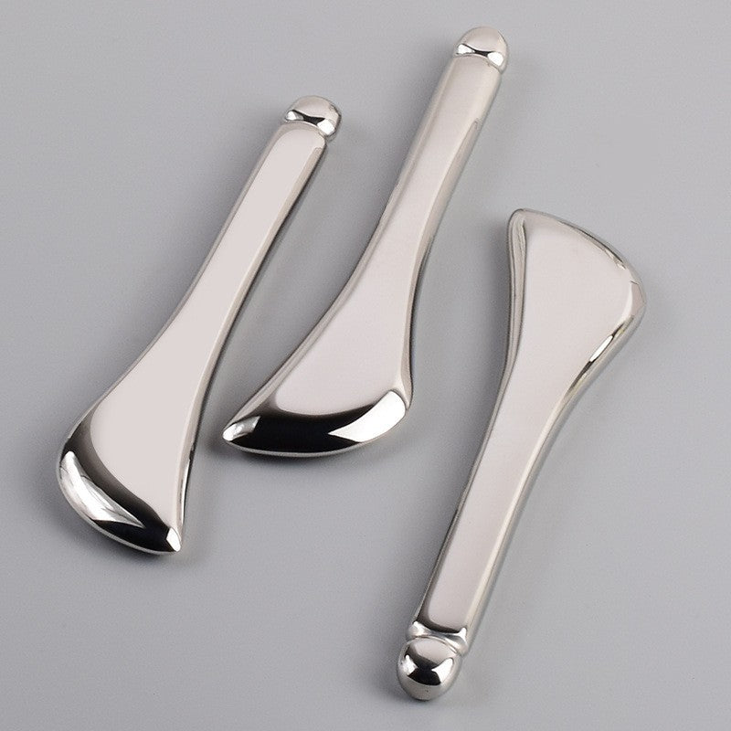 Stainless Steel S-Shaped Gua Sha Tool for Deep Tissue